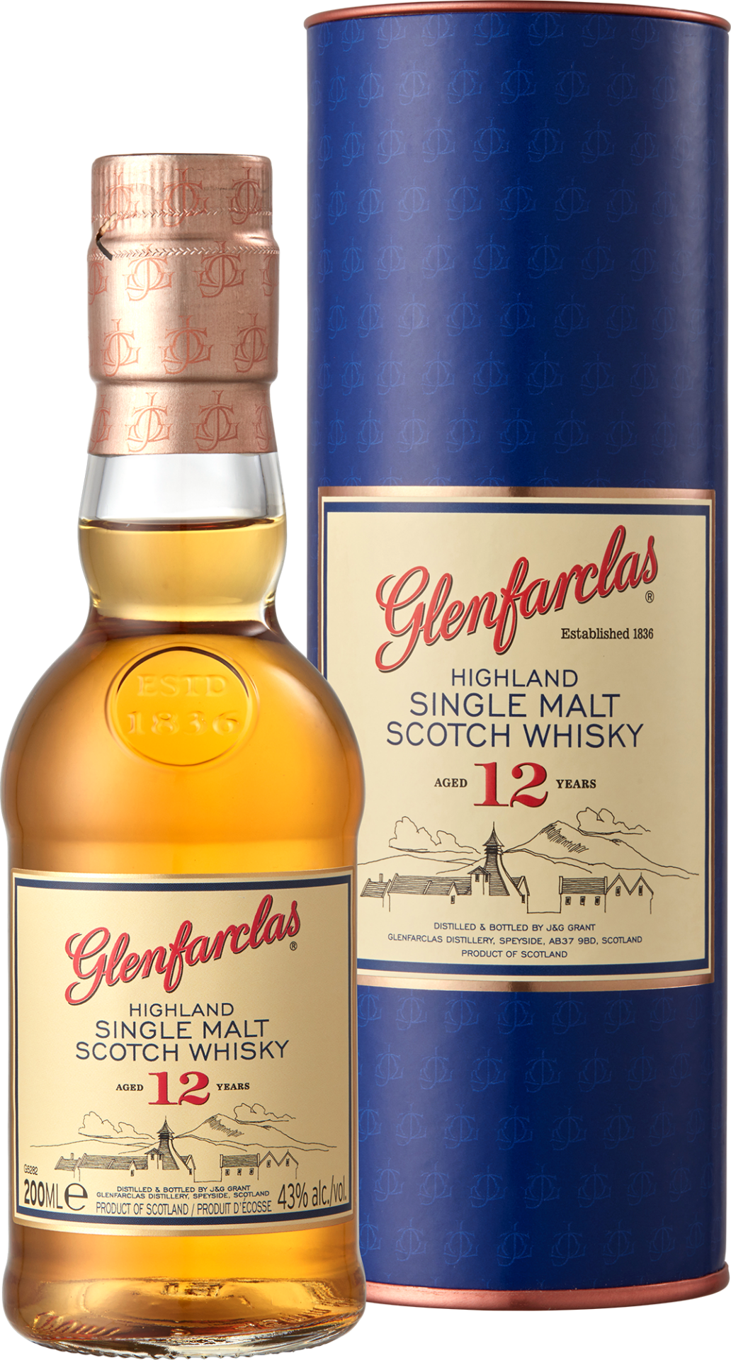 グレンファークラス12年 200ml/Glenfarclas 12 Year Old 200ml