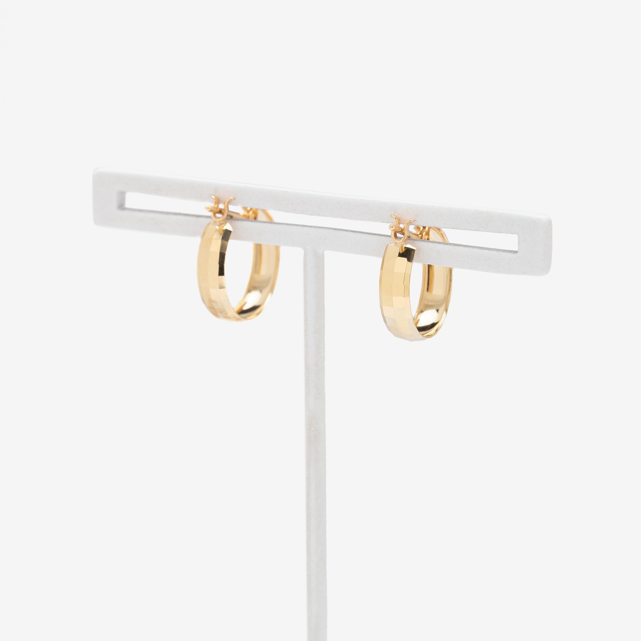 K10 イエローゴールド フープ ピアス – Milluflora | ミルフローラ