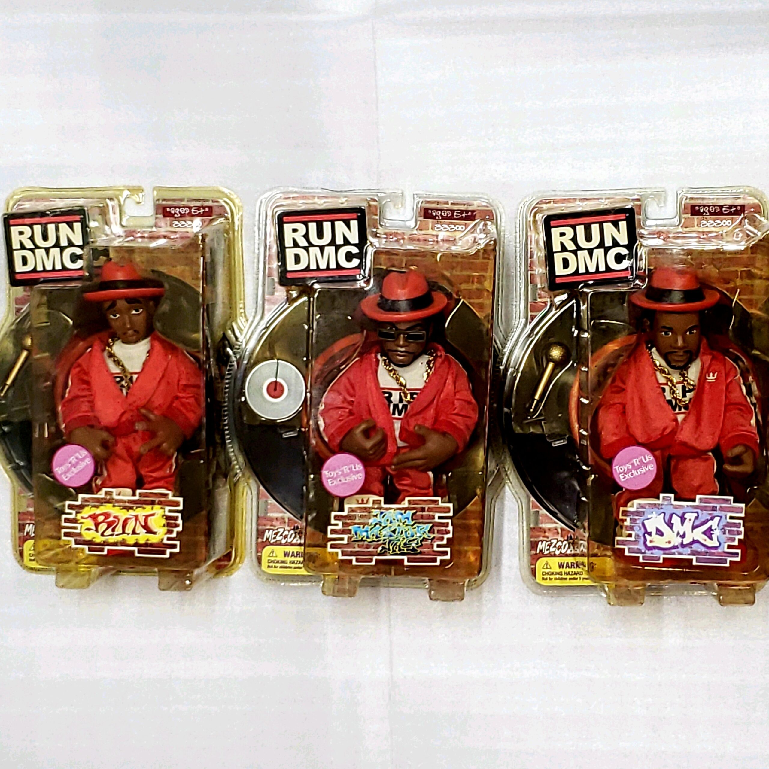 RUN DMC フィギュア 3体セット MEZCO Amazon | MEZCO製 Run-D.M.C.