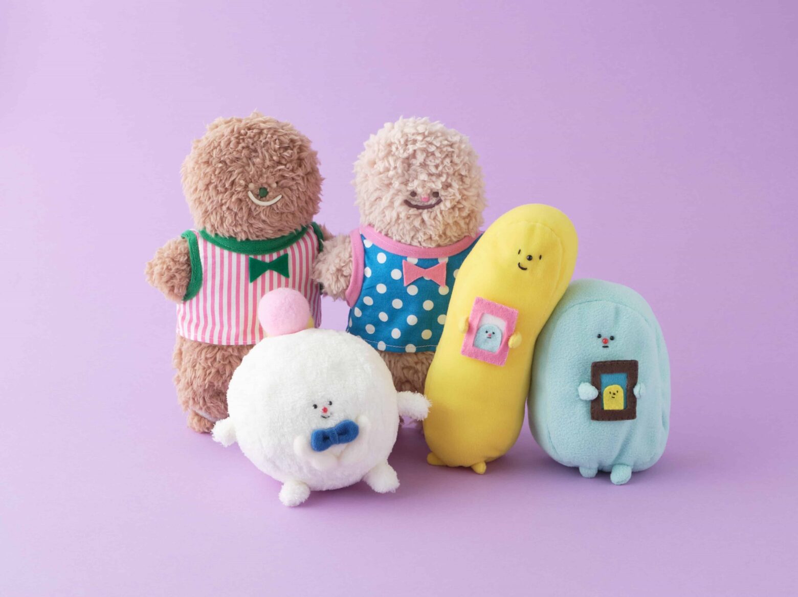 pream サンリオ 作家 羊毛フェルト テディベア ハンドメンド ぬいぐるみ