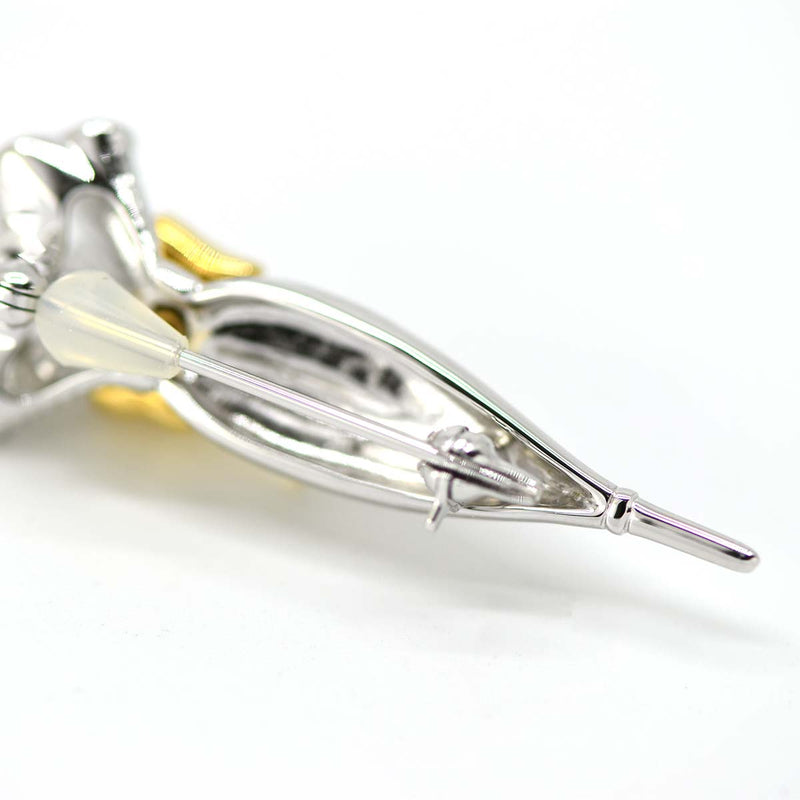 K18 / s925 ミキモトブローチアンブレラ