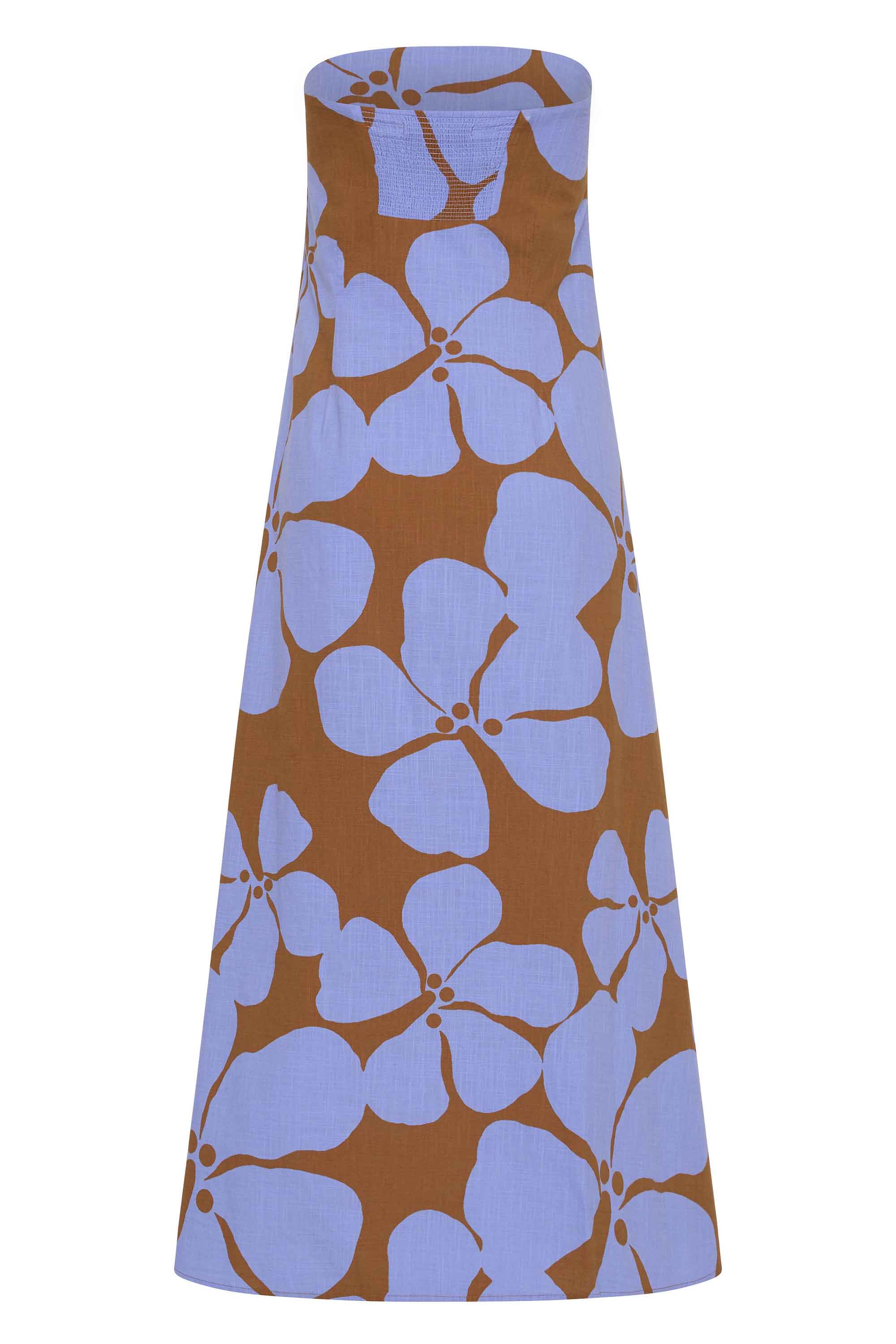 Gina Dress In Delphi – Mister Zimi