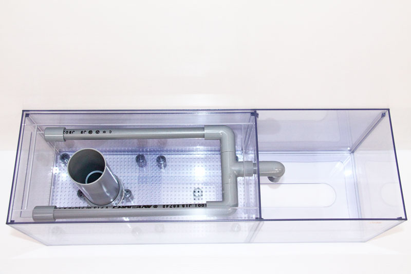 上部フィルター 45cm アクリル水槽用 水中ポンプ仕様 60cm用大型上部