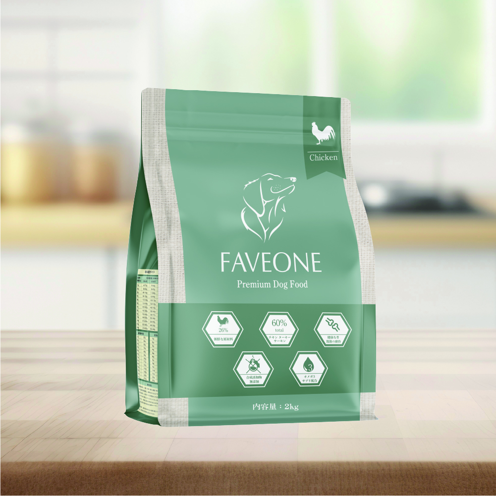 フェイヴワン 全犬種用ドッグフード（チキン） | フェイヴワンについて