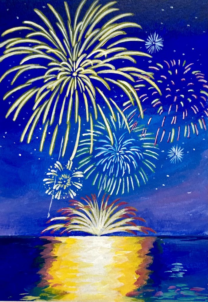 花火の絵