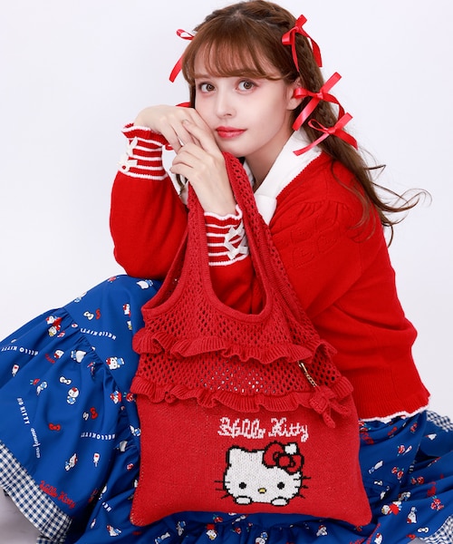 ハローキティニットバッグ｜アクシーズファムの通販｜&mall（アンド