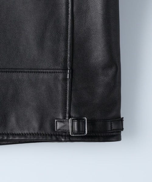 ソルトアンドペッパー リアルレザージャケット｜ライトオンの通販