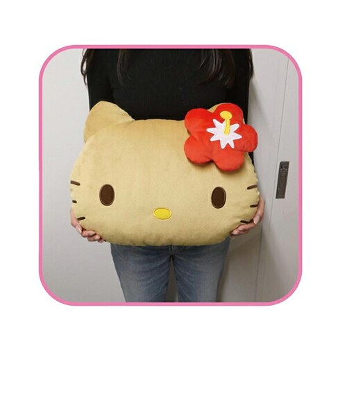 サンリオ ハローキティ 日焼けシリーズ フェイスクッション レッド