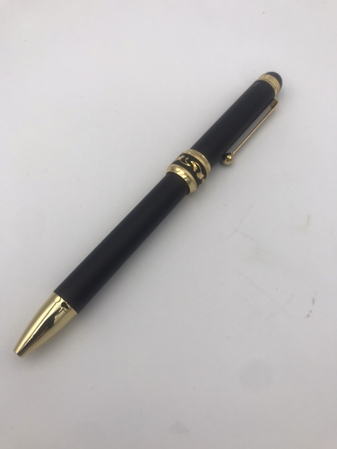 プラチナ萬年筆 ダブルアクション 肥後象嵌発売40周年記念モデル [黒＋