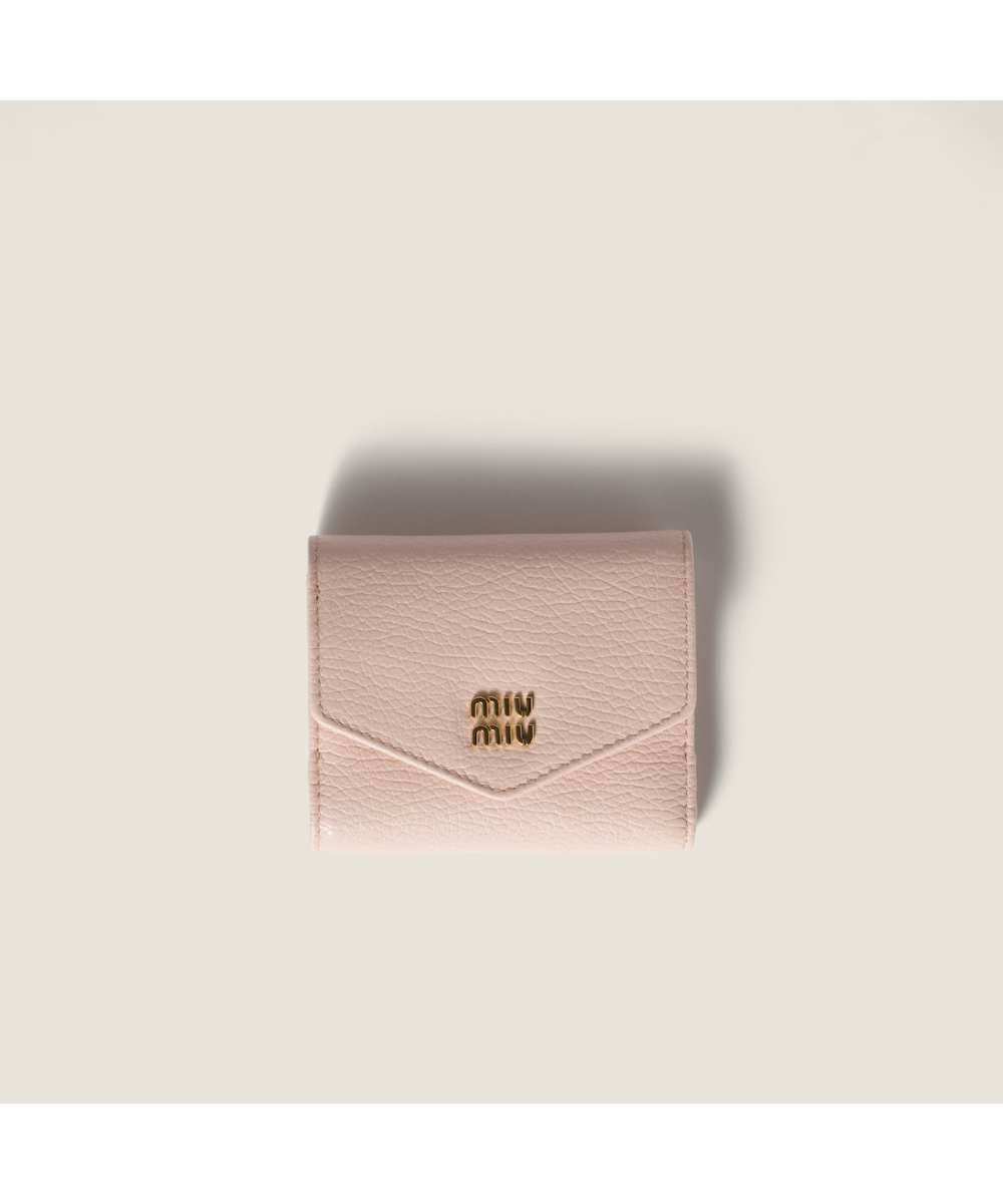 MIU MIU/ミュウミュウ通販 | ヴィッテロダイノレザーフラップ付折り