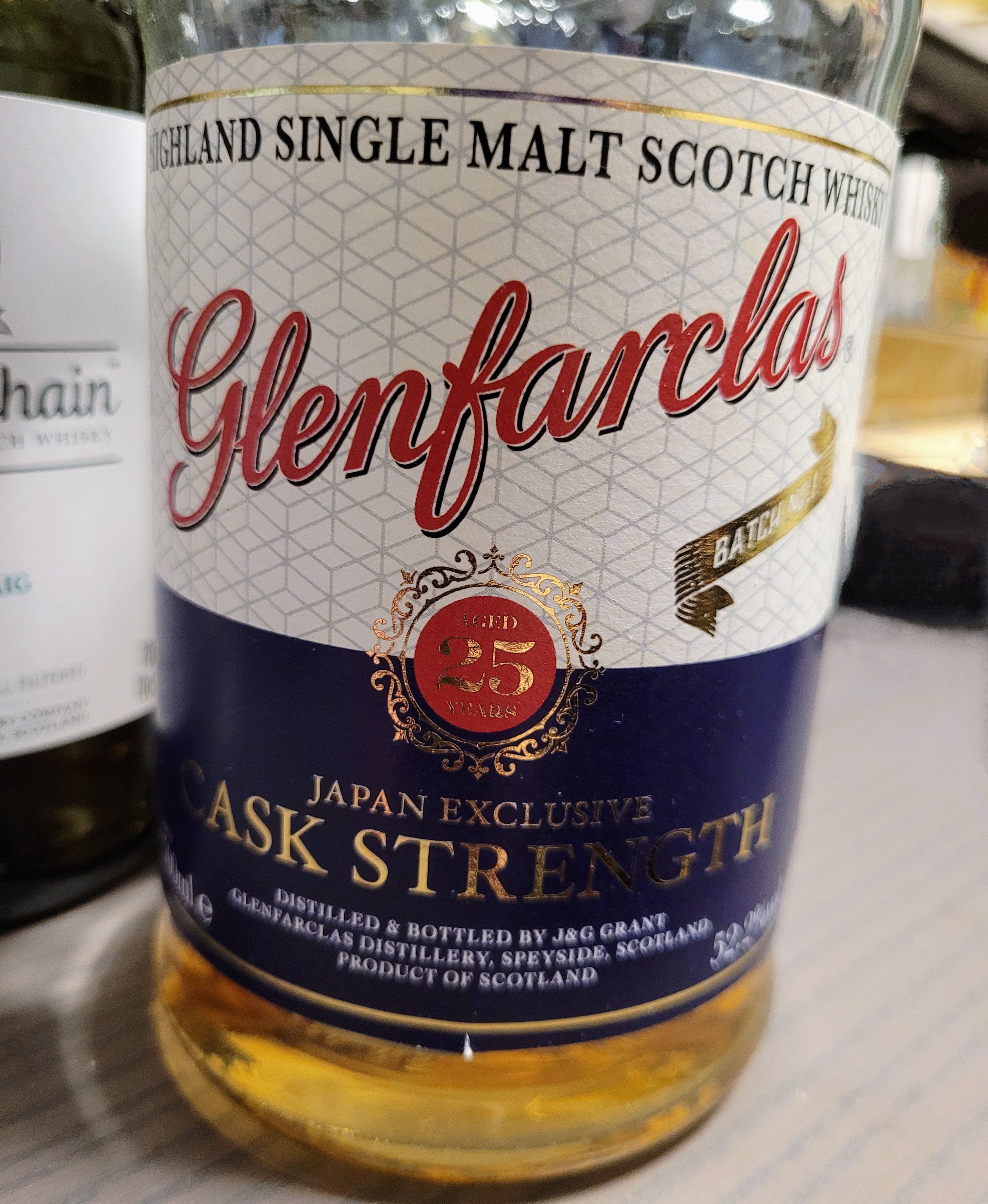 Scotch Whisky Review: Glenfarclas 25 Cask Strength — Batch 1 | by