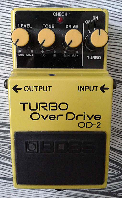 Boss OD-2 Turbo Overdrive – killall -9 humans