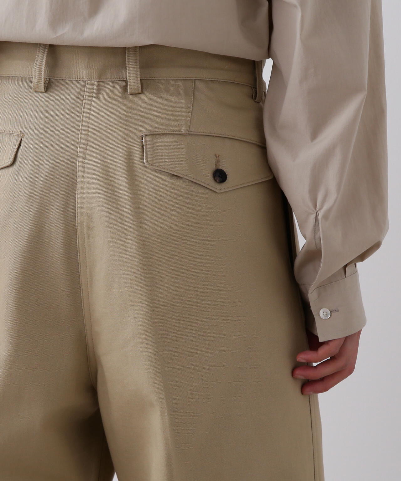 YLEVE / FINX COTTON CHINO M52 PANTS | YLÈVE（イレーヴ） ｜【公式