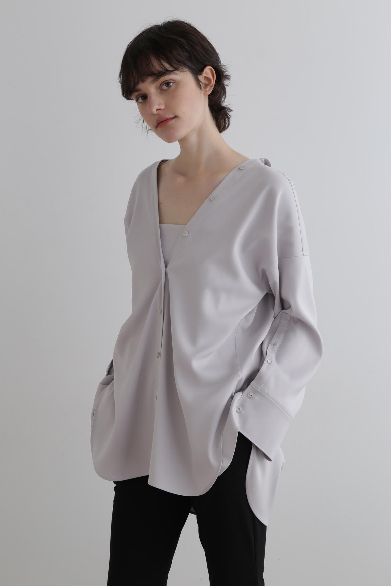 ダブルサテンビックシャツ | LE PHIL（ル フィル） ｜【公式】通販mix