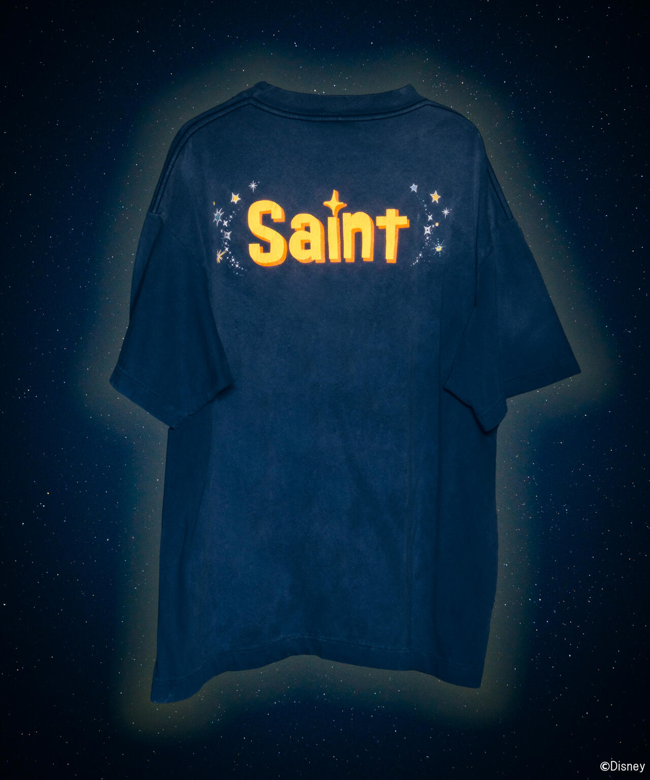 SAINT MICHAEL/セントマイケル/DSN_SS T-SHIRT/TINKER BELL/NAVY