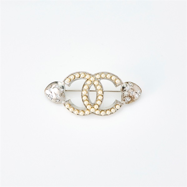 R2336 未使用 シャネル ココマーク フェイクパール×ラインストーン