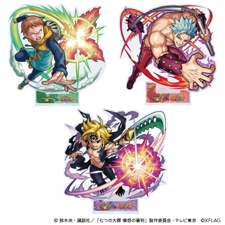 七つの大罪 黙示録の四騎士 アクリルスタンド メリオダス＆トリスタン