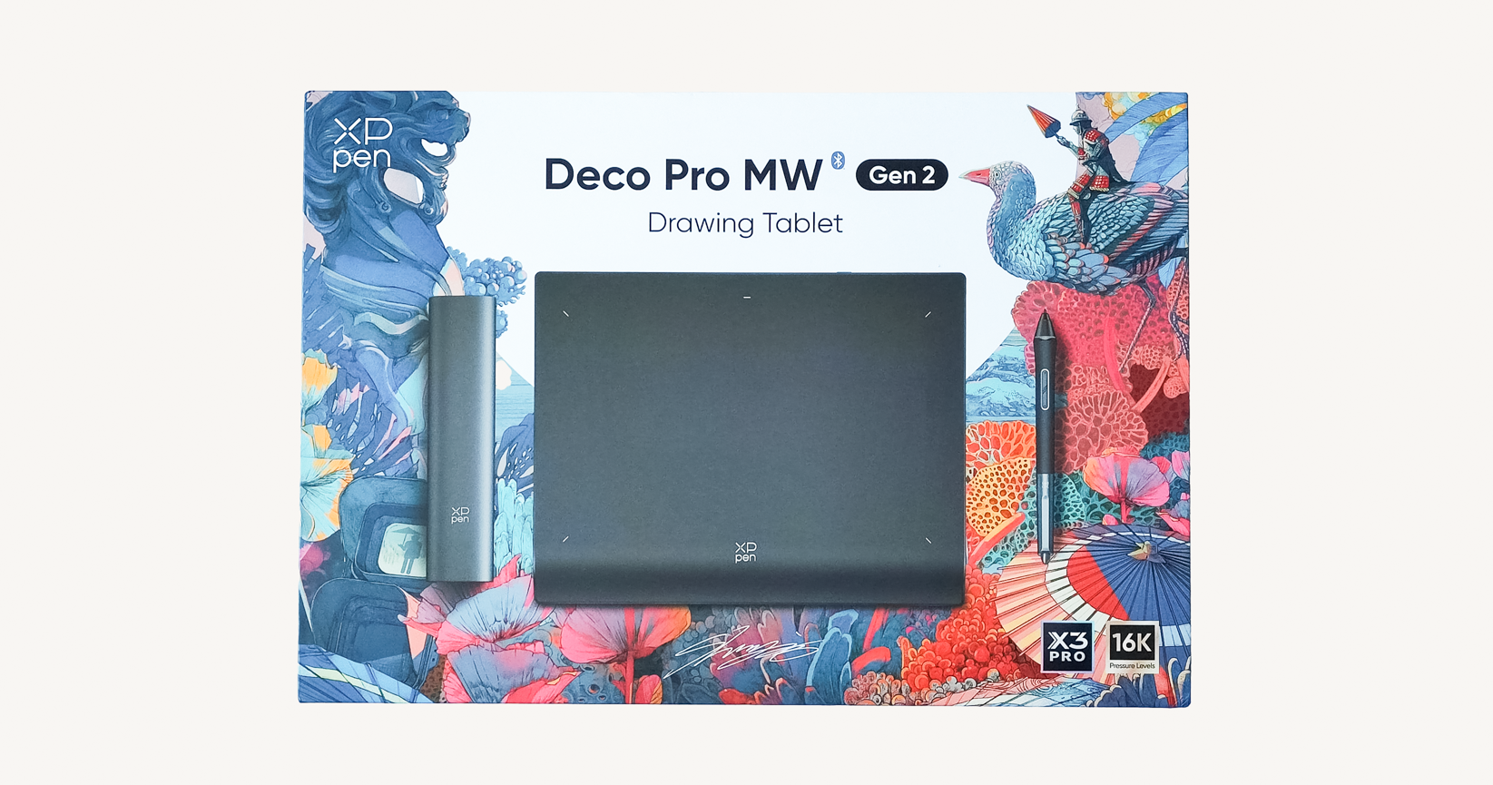 XPPen Deco Pro LW (Gen2) ペンタブレット 替え芯セット付 【公式通販】