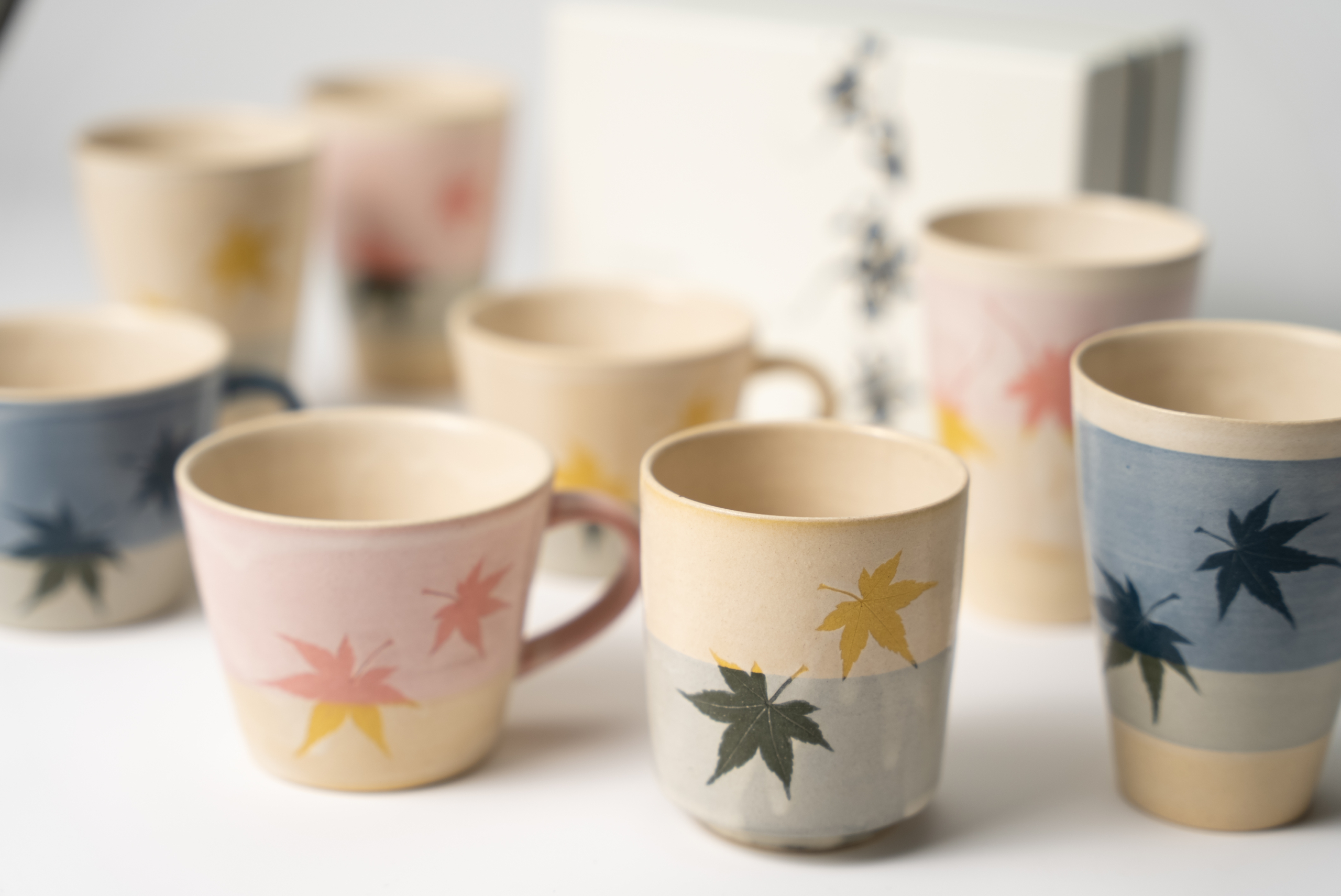 思ヒ贈ル もみじ紋パターンオーダー | 宮島御砂焼窯元 対厳堂公式サイト