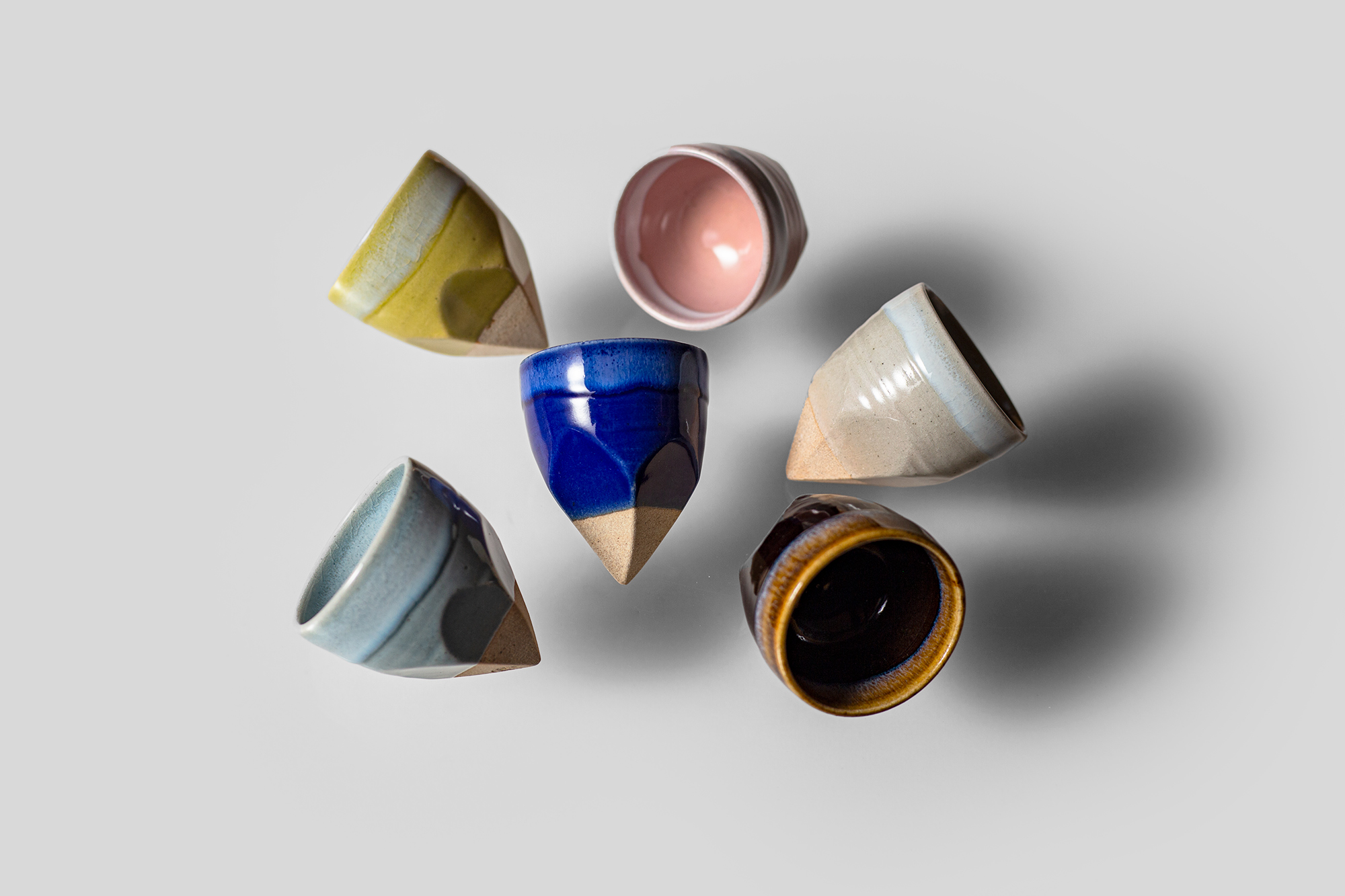 三角ぐい呑み | 宮島御砂焼窯元 対厳堂公式サイト