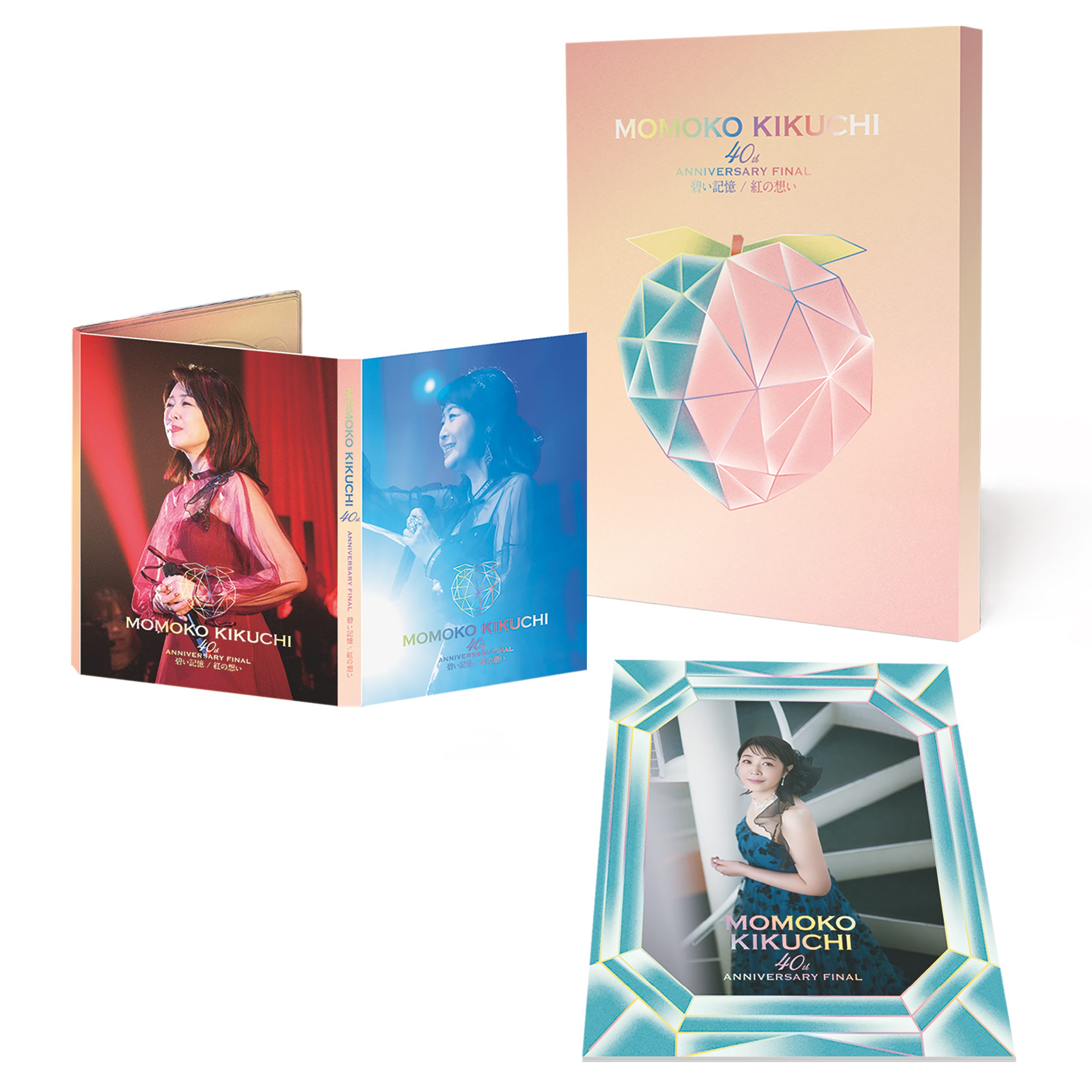 40th Anniversary FINAL 碧い記憶/紅の想い』Blu-ray/DVD 表紙