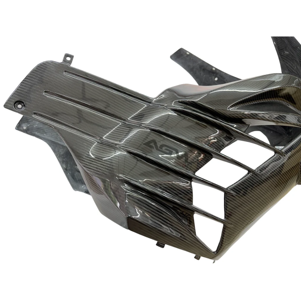 AGM ZX14R Carbon Fiber Full Front Fairing Kit (3/4 Upper