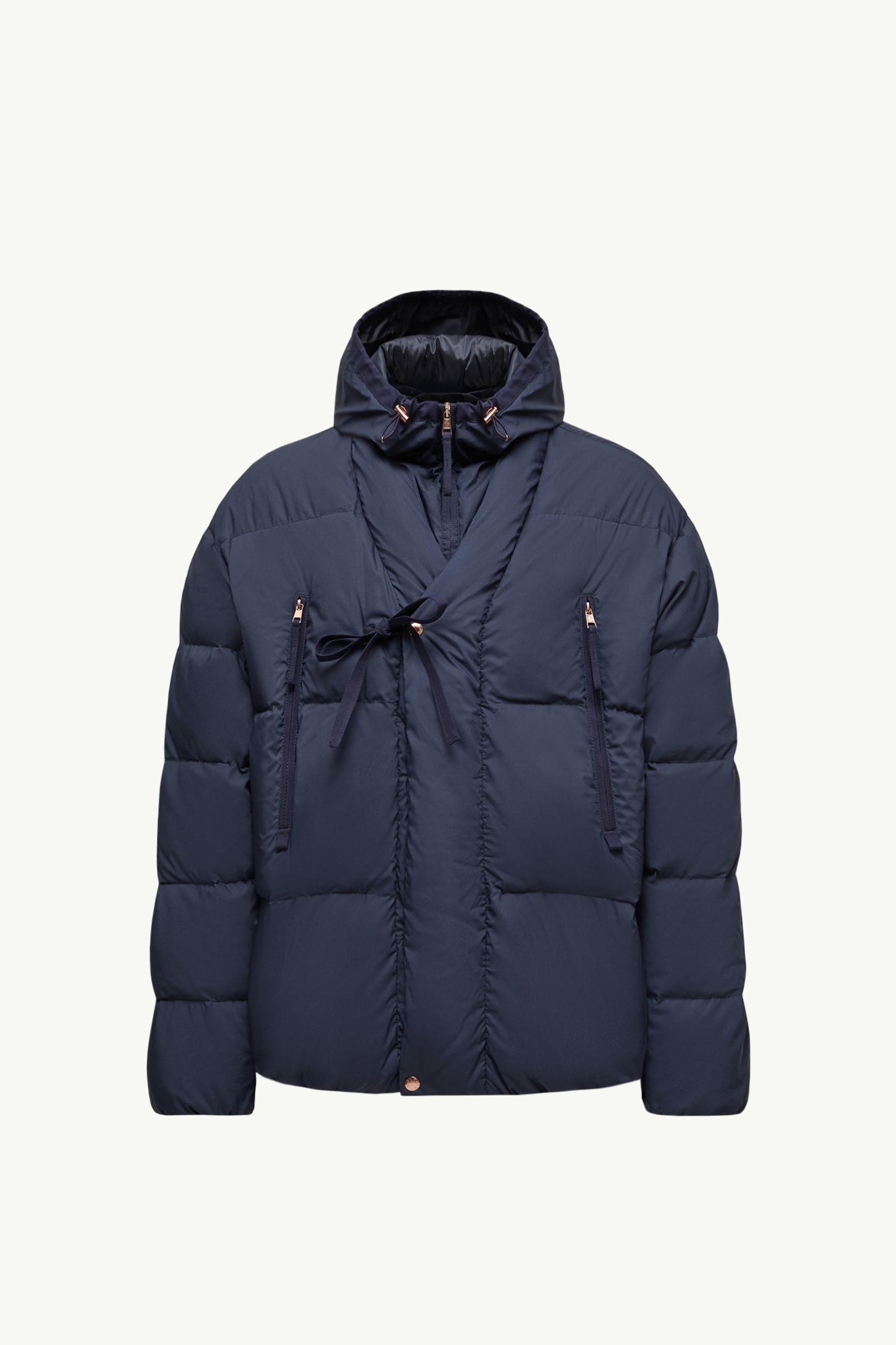 Navy Blue Moncler x Gilga Farm by Donald Glover Tangelo Short Down
