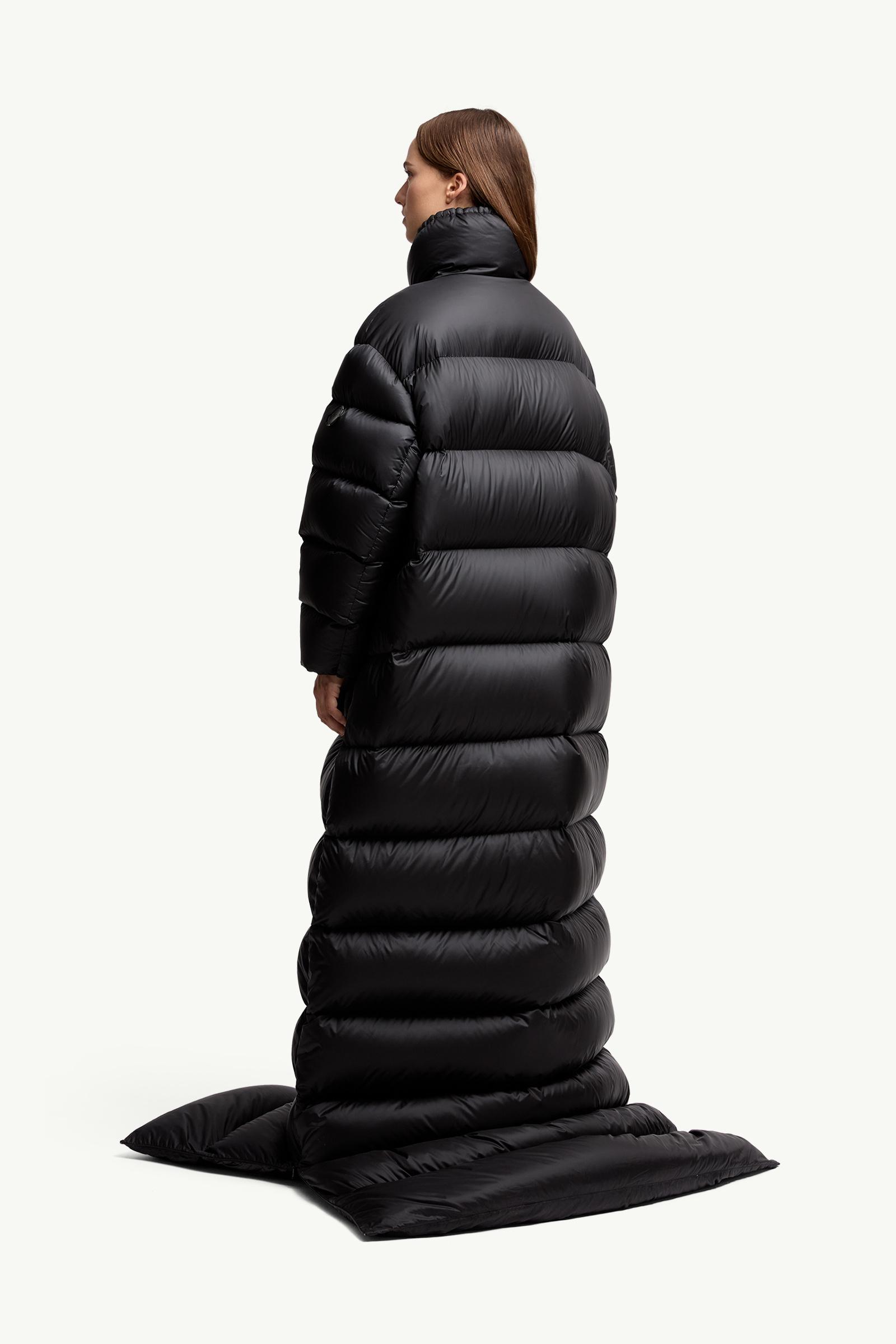 ブラック Moncler x EE72 by Edward Enninful Nametheun ロングダウン