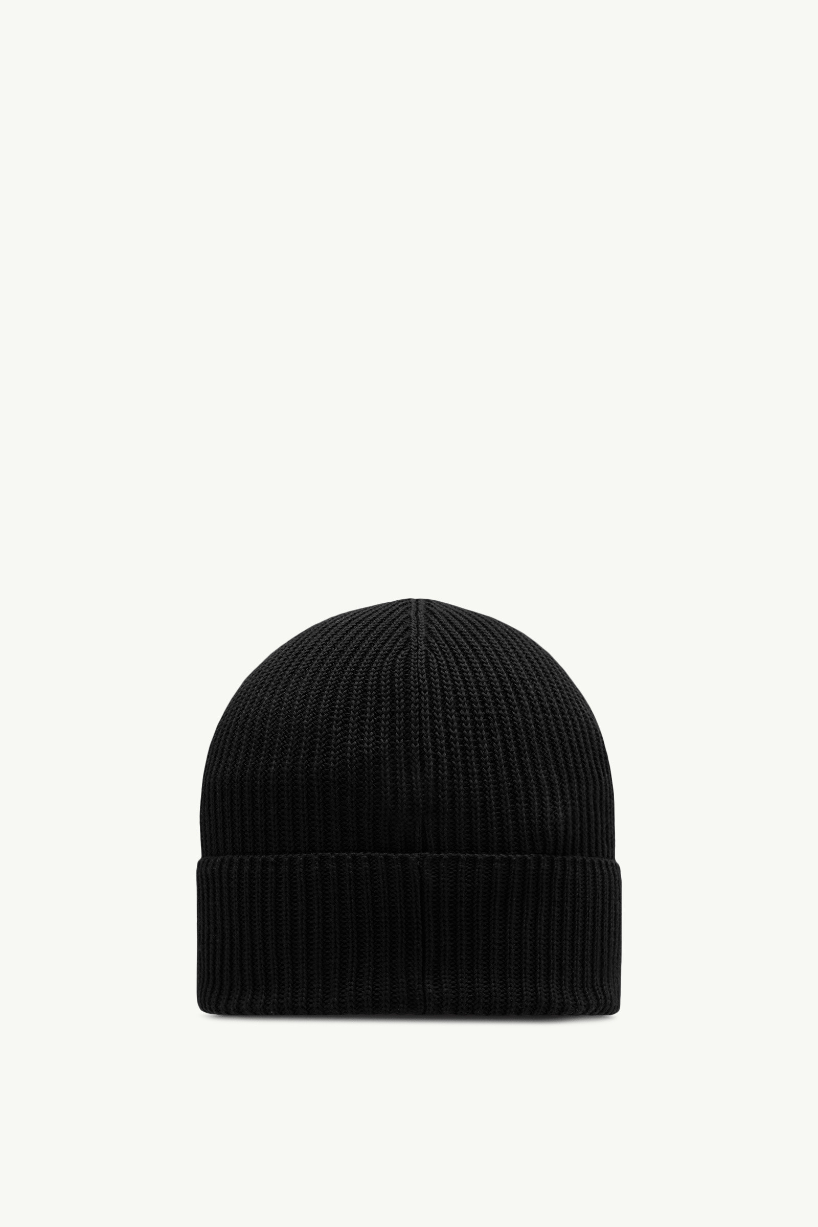 値下げしました】MONCLERモンクレールニット帽ブラックTG M