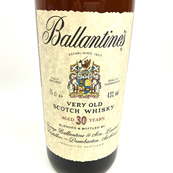 バランタイン 30年 ベリーオールド 750ml買取致しました。 | 土岐