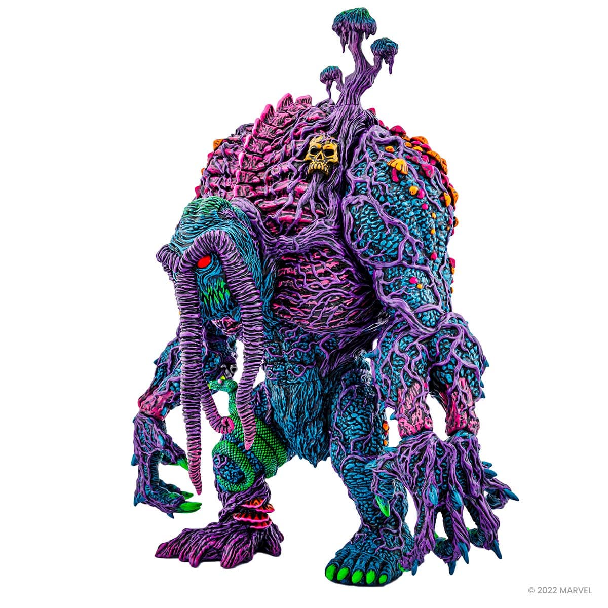 Man-Thing Designer Vinyl Figure - Psychedelic Variant – Mondo