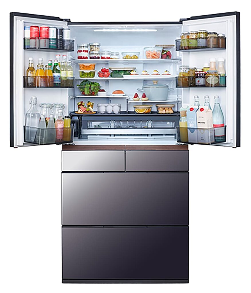 送料込】HITACHI 冷蔵庫 R-XG51J 505L 送料込】HITACHI 冷蔵庫 R-XG51J