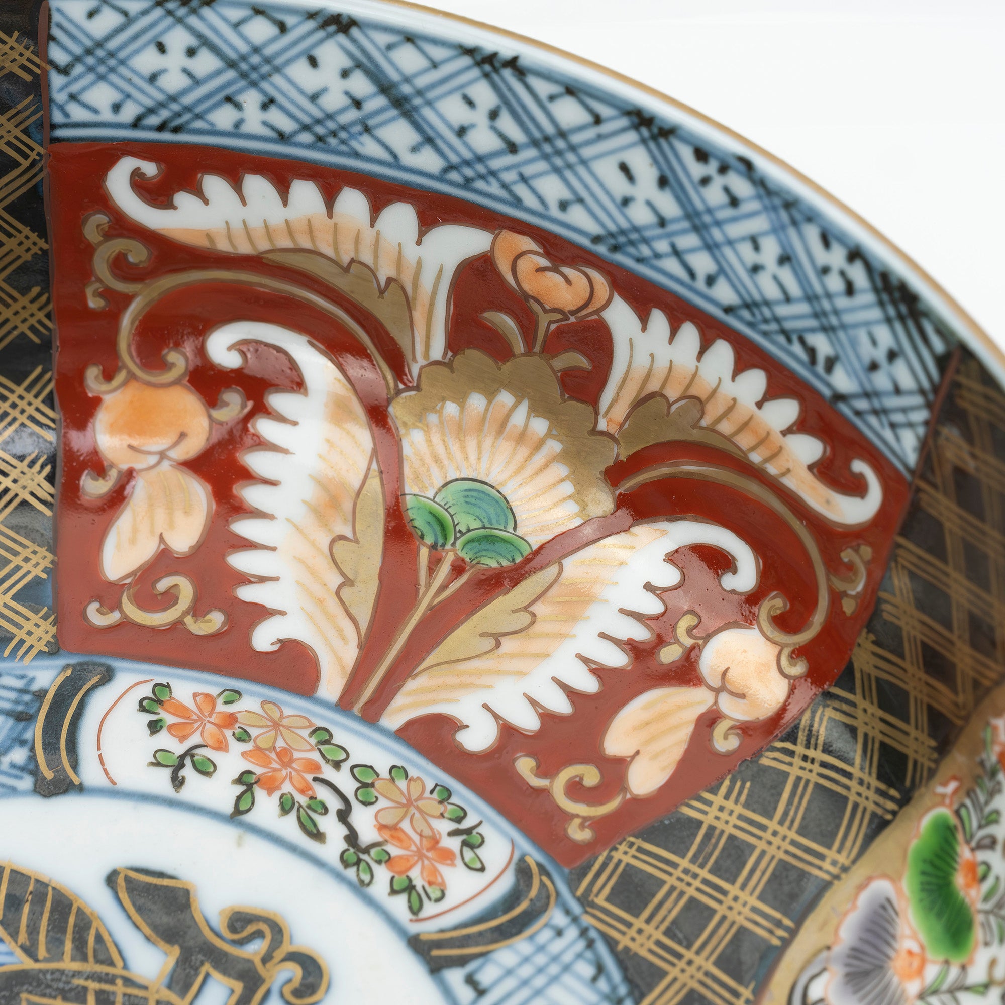 江戸 伊万里錦絵大鉢2点 共箱 送料込み250518 江戸 伊万里錦絵大鉢2点