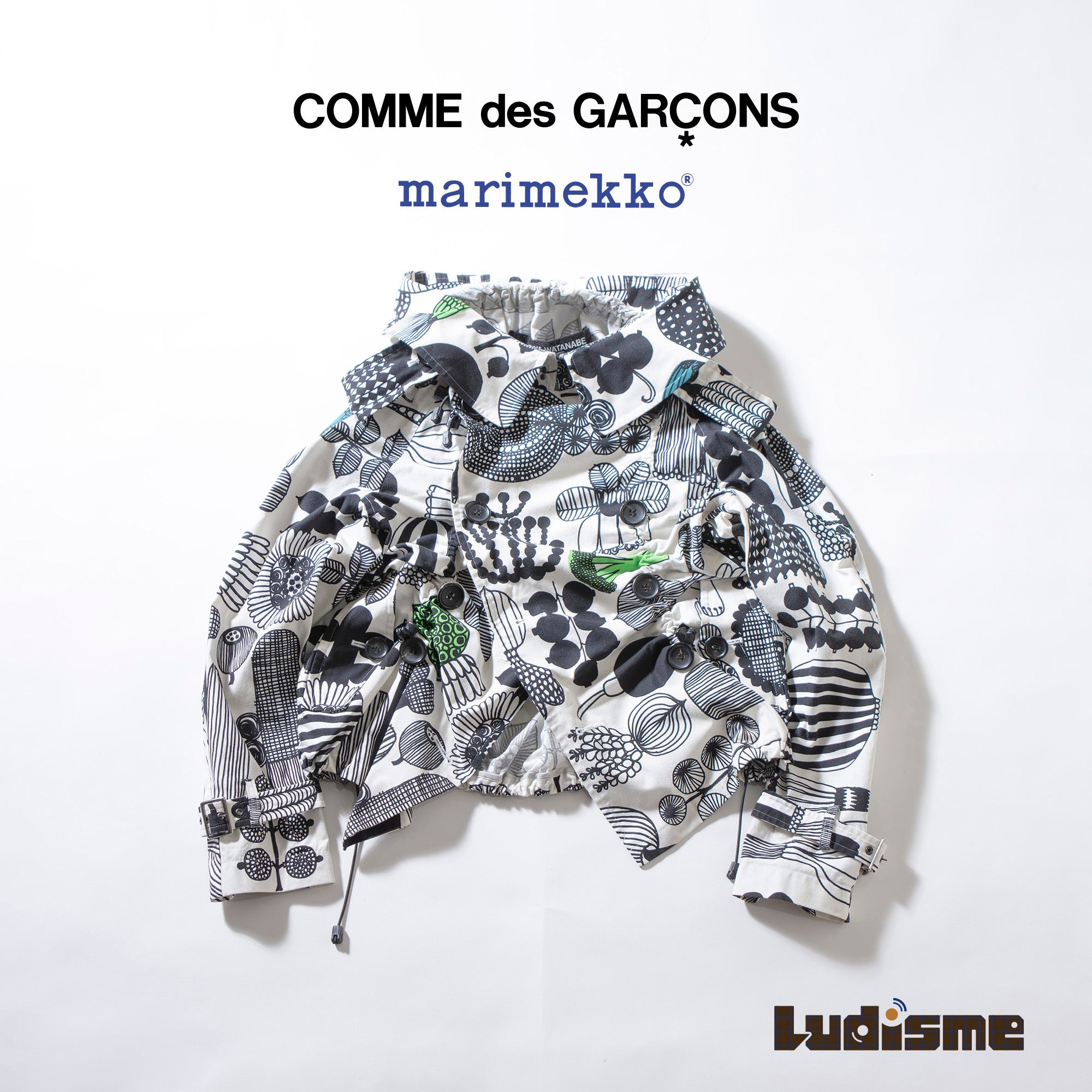 JUNYA WATANABE ×マリメッコ 花柄ガウチョパンツ JUNYA WATANABE