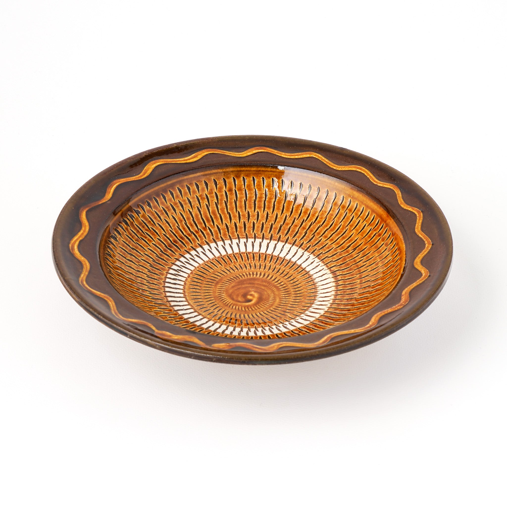 大久保窯 村上世一作 深絵皿 大久保窯 村上世一作 深絵皿