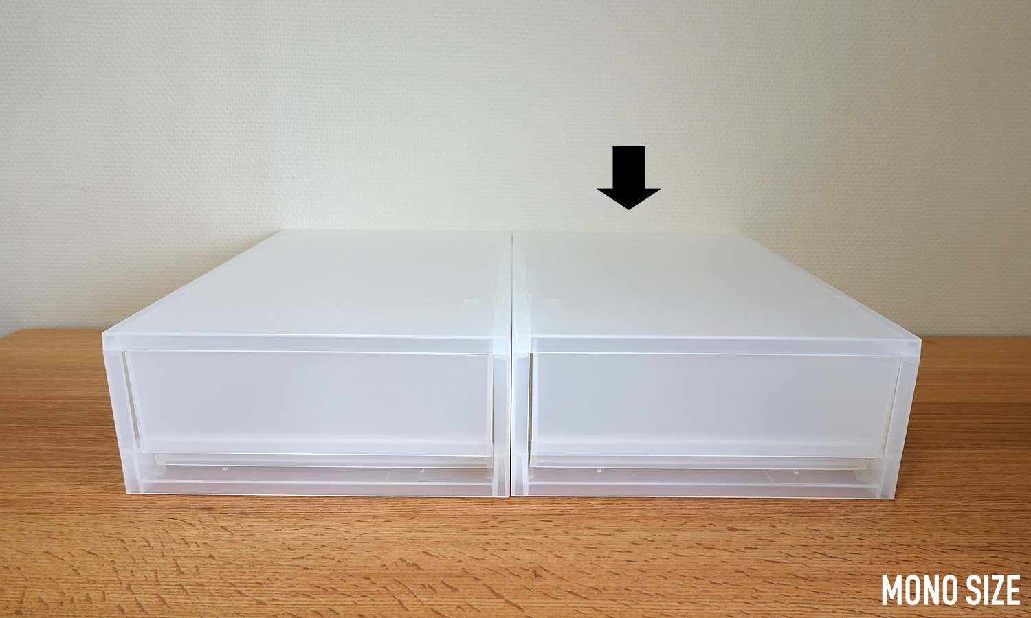 無印良品のポリプロピレンケース・引出式シリーズの商品一覧とサイズ