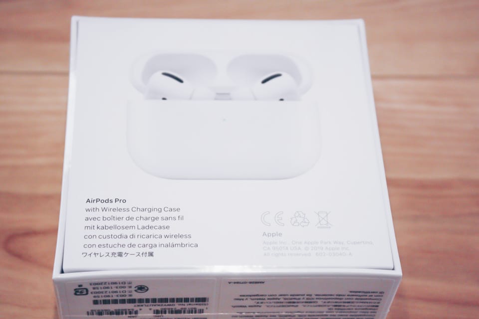 Apple AirPods Pro (第1世代) レビュー／音質やノイズキャンセリング