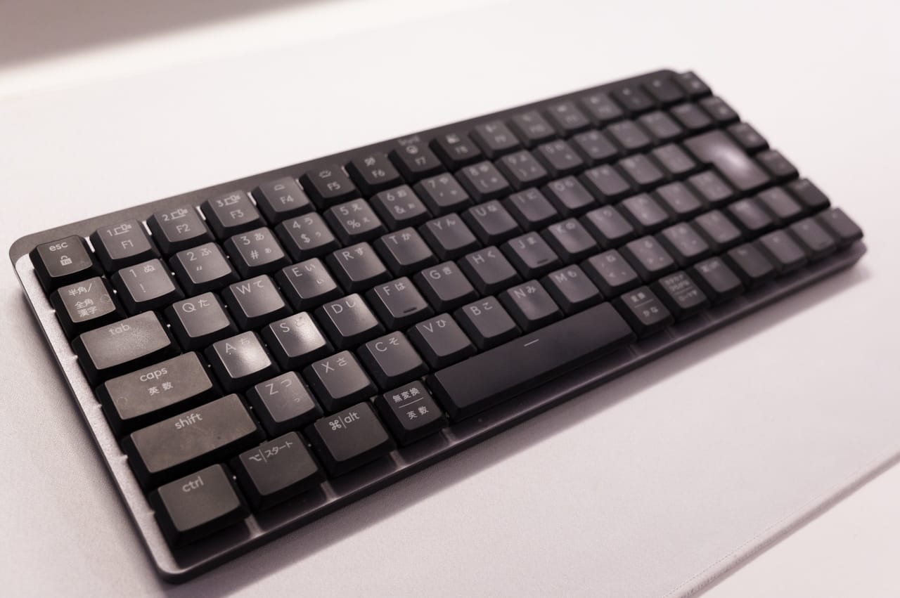 Logicool MX Mechanical Mini レビュー／打鍵感は良いが、使いこなすに