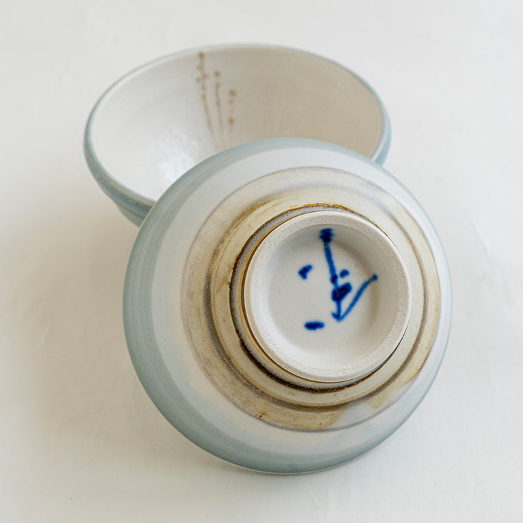 岩崎農園×大雪窯】夫婦茶碗と旭川産3品種食べ比べセット 贈答用のお