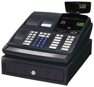 TEC レジスター MA-500中古品 軽減税率対応 ホワイト n6799 東芝テック