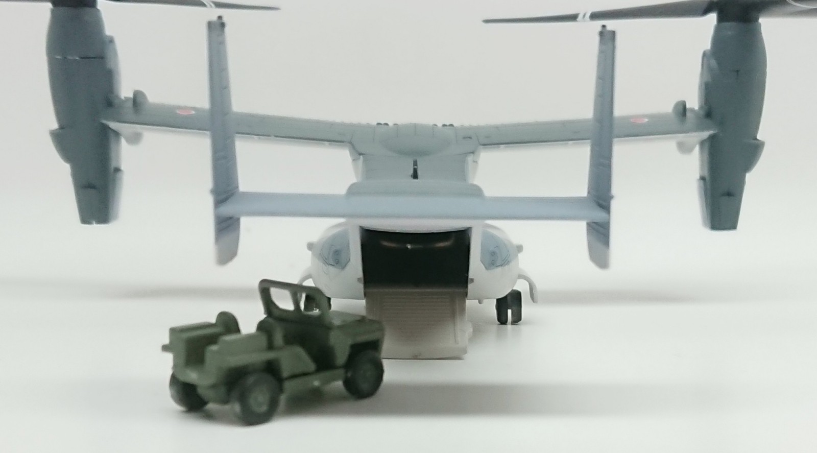 F-toys】ヘリボーンコレクション9を製作レビュー【自衛隊オスプレイを