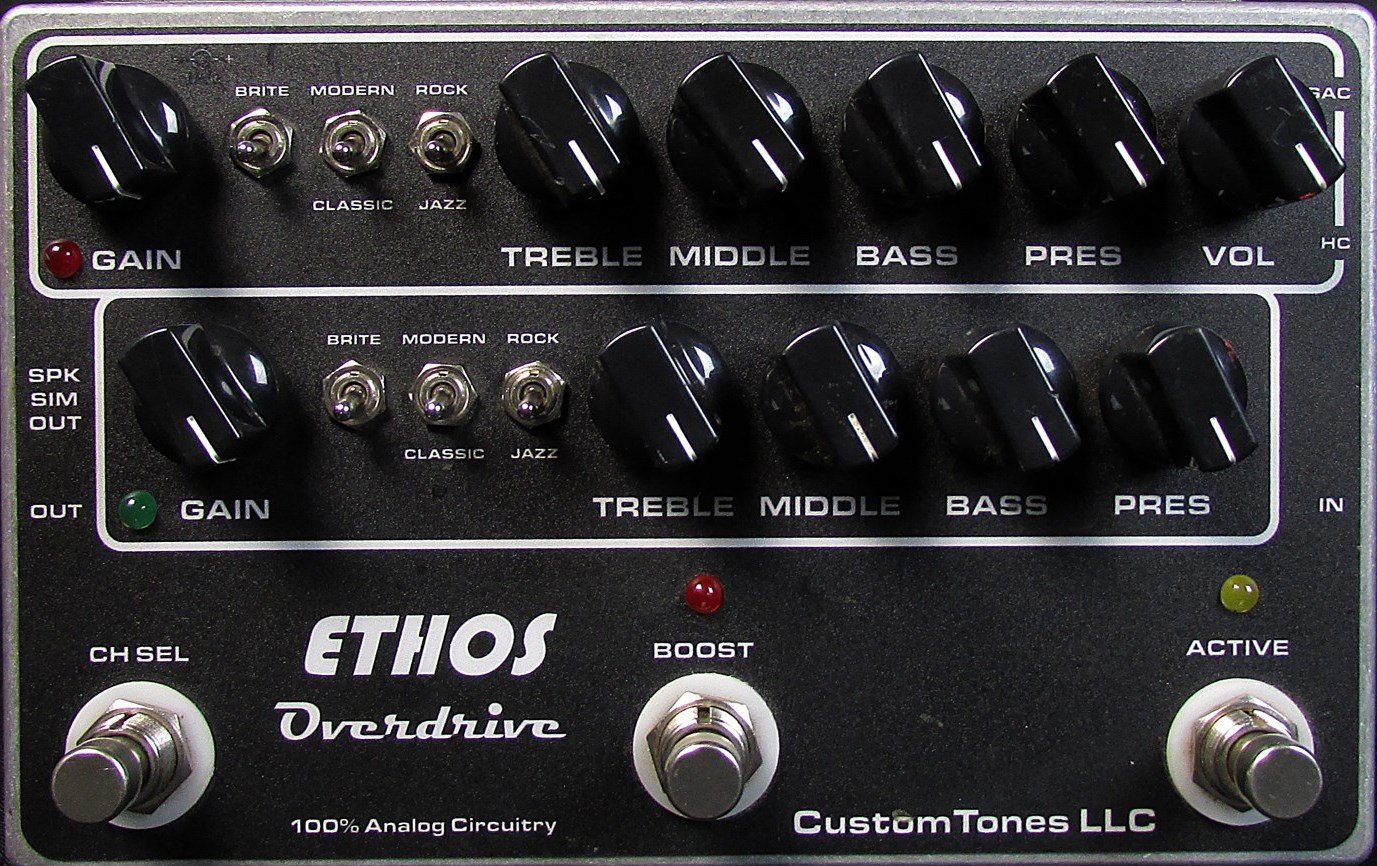 Other/unknown Custom Tones Ethos Overdrive - Pedal on ModularGrid