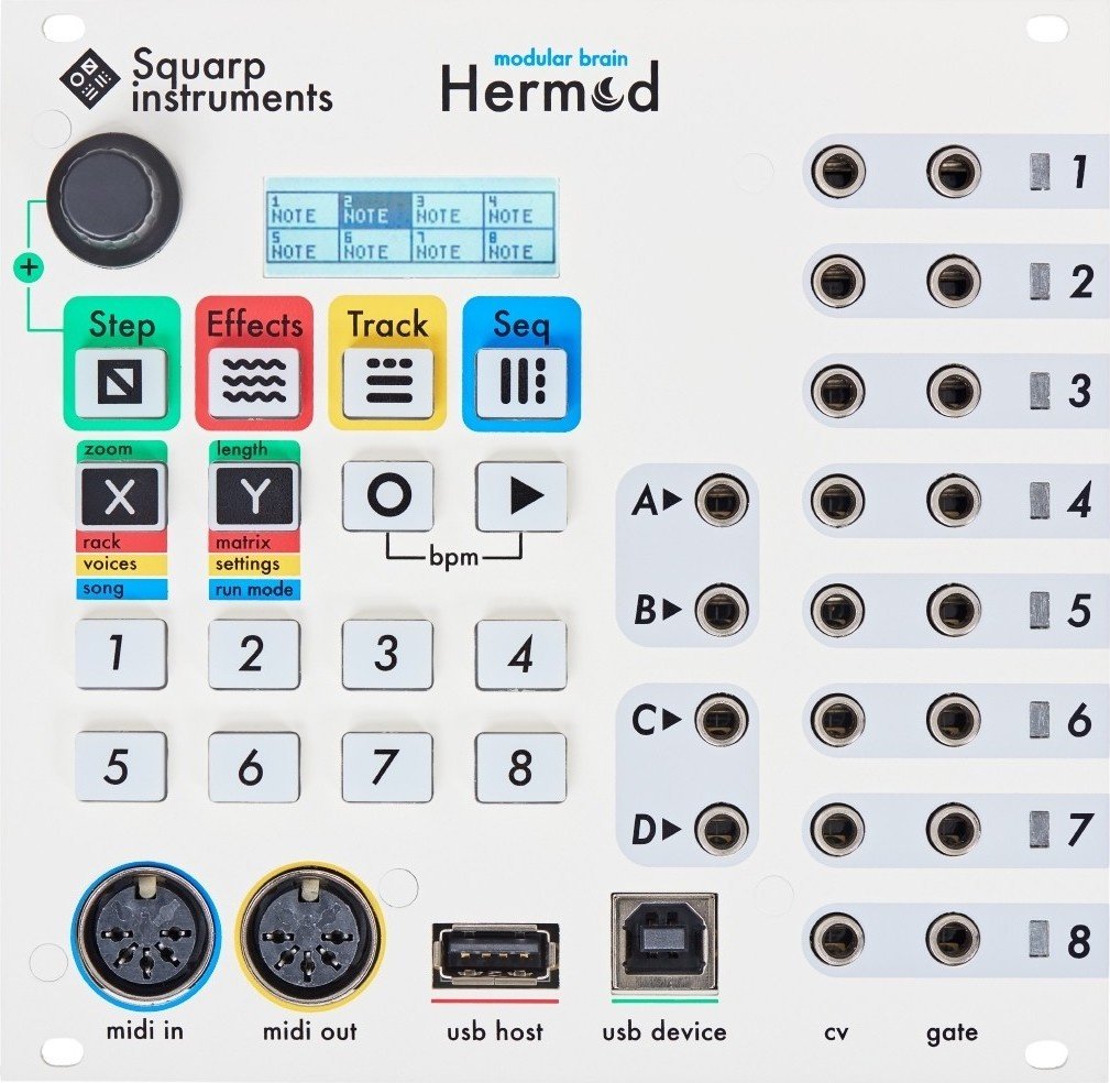 Squarp Instruments Hermod - Eurorack Module on ModularGrid