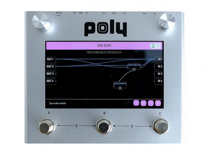 Poly Effects Beebo - Pedal on ModularGrid
