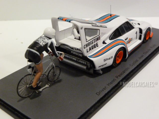 Porsche 935 #1 Bicycle Speed Record Cyclist JEAN-CLAUDE RUDE