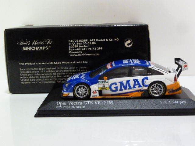 Opel Vectra GTS V8 #3 DTM GMAC Bank OPC Team Phoenix 1:43