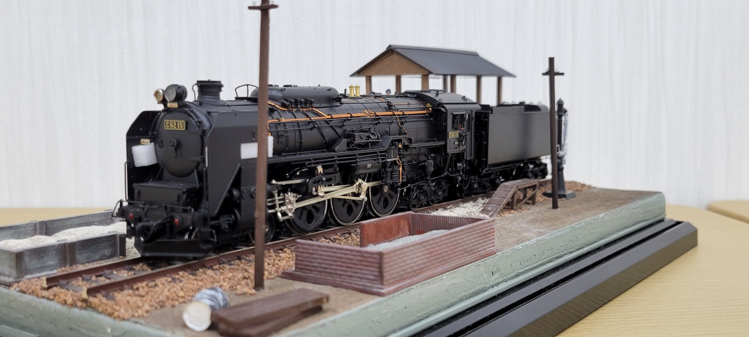 HOゲージ 天賞堂 C622号機蒸気機関車、NO.491、メンテナンス動作調整