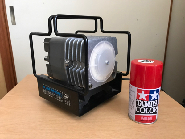 プラモデル塗装におすすめのコンプレッサーGSIクレオスL7のレビュー
