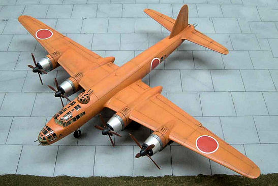 Hasegawa 1/72 Nakajima G8N1 'Renzan', by Aldo Chetcuti