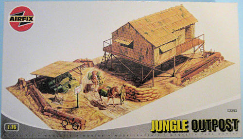 Airfix Jungle Outpost, previewed by Dimitri Kremmydas
